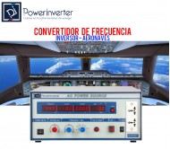 CONVERSOR - VARIADOR DE FRECUENCIA - 0-300V/400HZ 800W
